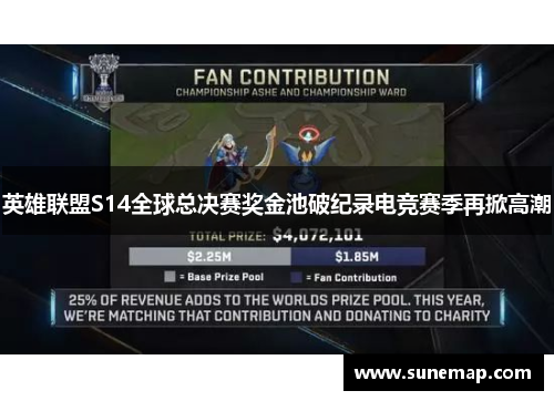 英雄联盟S14全球总决赛奖金池破纪录电竞赛季再掀高潮